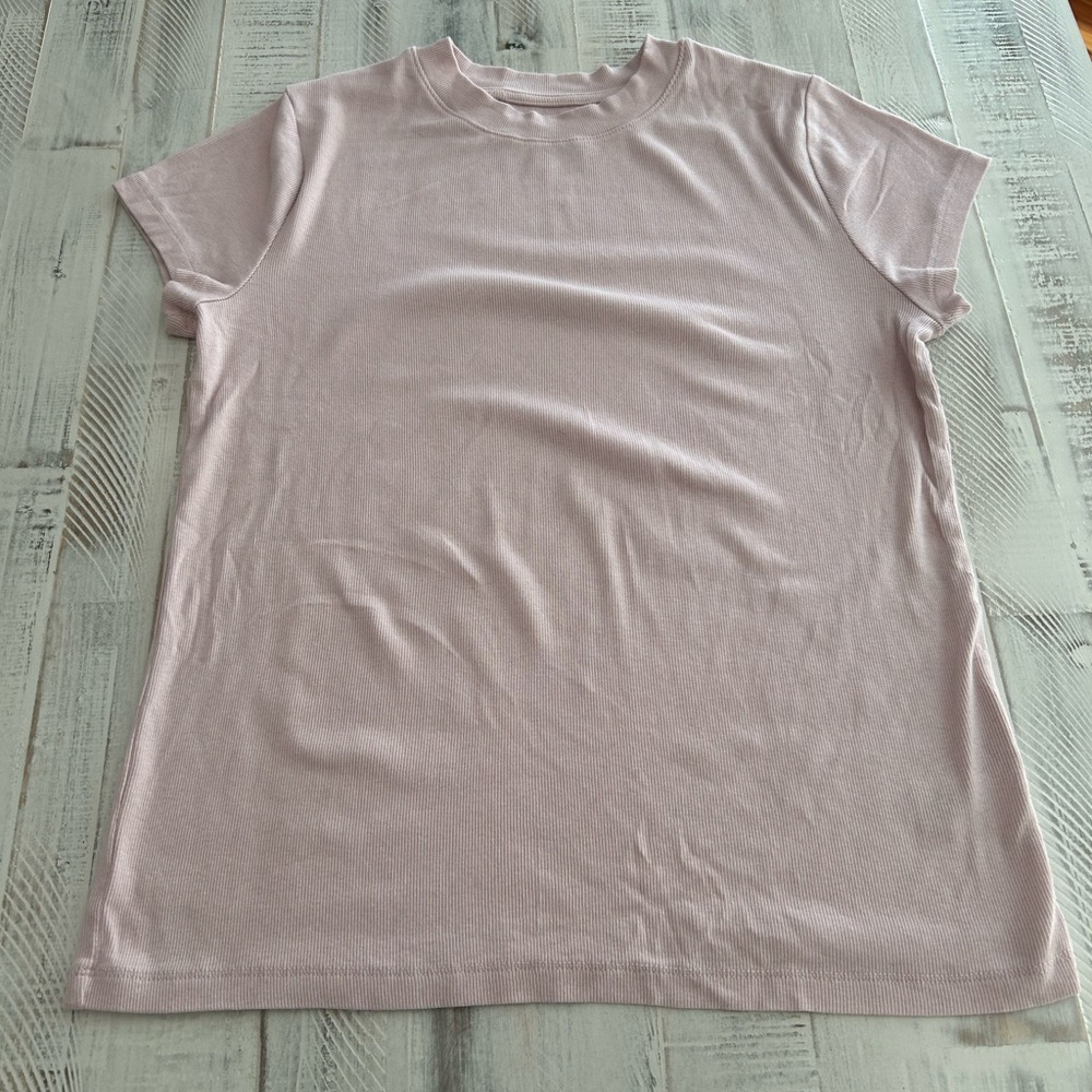 Simple pink shirt